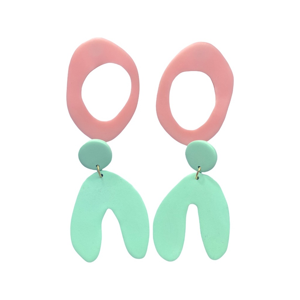 Personal statement earring collection featuring small business brands.
